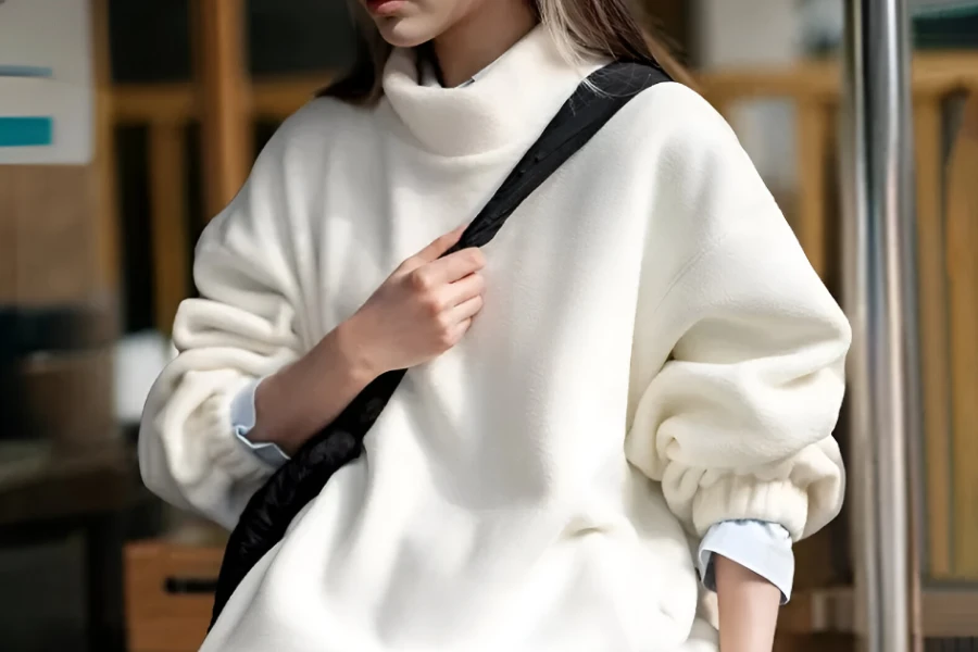 Casual Fleece Jumper for Women